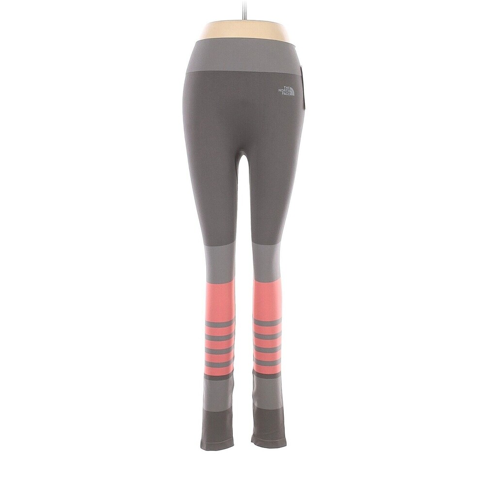 THE NORTH FACE Gray Peach Secondskin Outdoor Life Style Leggings - M